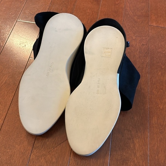 FEAR OF GOD MOC LOW TOP SNEAKERS in black size 41. New without box. Sold out! - Picture 13 of 15